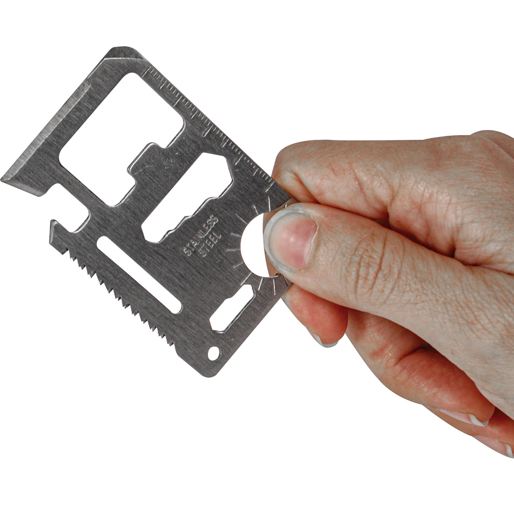 Multi-Function Survival Business Card view 3